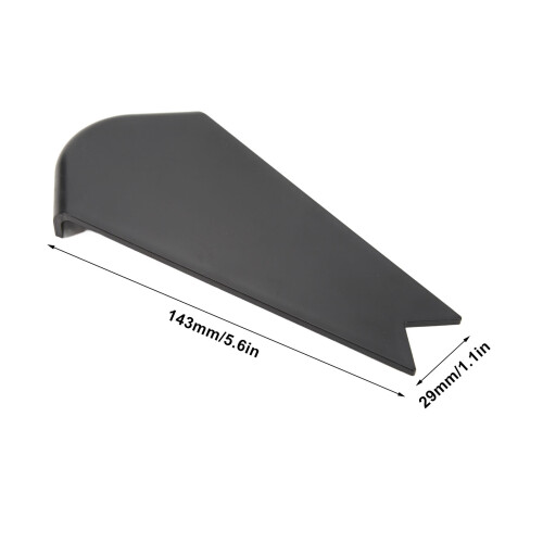 RV Slide-out Corner Covers Black 2Pcs: Decorative & Durable Design 1