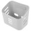 Organizer Rack Bathroom Shelf 20.50x19.00x11.50cm Grey 4