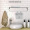 Organizer Rack Bathroom Shelf 20.50x19.00x11.50cm Grey 11
