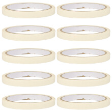10 Rolls Coloured Painters Masking Tape Paper Painting Decorative