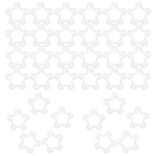 100pcs balloon clips for wedding balloon ties and holders