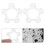 100pcs balloon clips for wedding balloon ties and holders 10