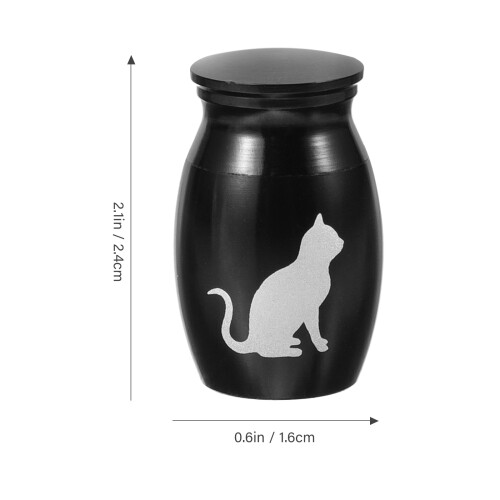 miniature pet urn for dog cat ashes keepsake container 2