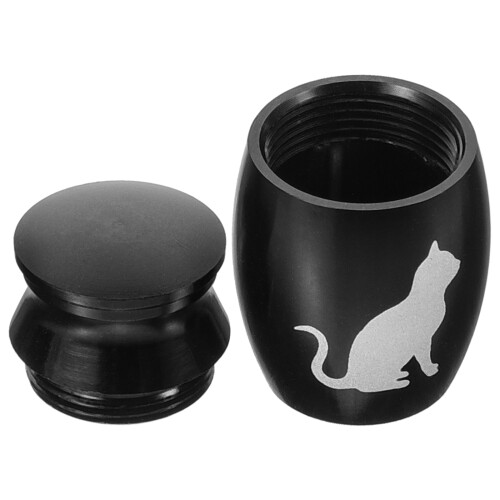 miniature pet urn for dog cat ashes keepsake container