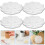 Elegant Leaf Tea Saucers Heat Cold Resistant 4pcs 6