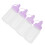 4 Pcs Drizzle Bottles For Sauces Squeeze With Cap Honey Containers 8