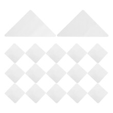 50 Pcs Collar Styling Stickers Shirt Fixed Support for Dress Shirts