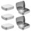5 Pcs Portable Storage Box Candy Boxes Packaging Mini Tins With Lids 11