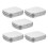 5 Pcs Portable Storage Box Candy Boxes Packaging Mini Tins With Lids 1