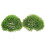 Outdoor Decor Artificial Grass Balls Green 2pcs 8