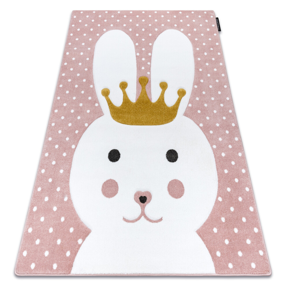Carpet Petit Bunny Rabbit 200X290 Cm Pink Rugsx