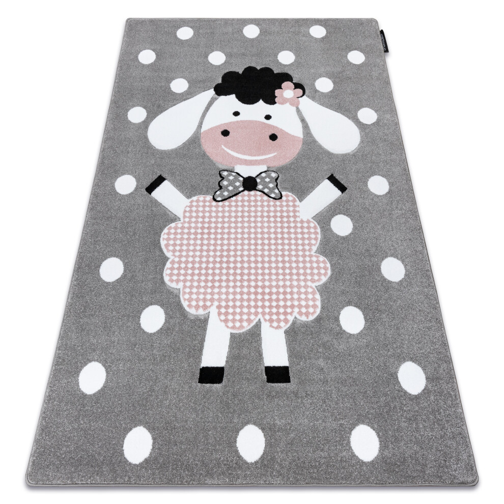 Carpet Petit Dolly Sheep 200X290 Cm Grey Rugsx