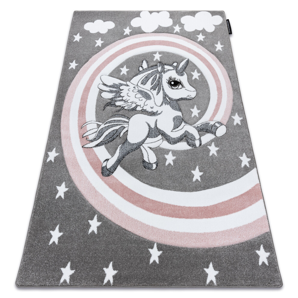 Carpet Petit Pony 160X220 Cm Grey Rugsx