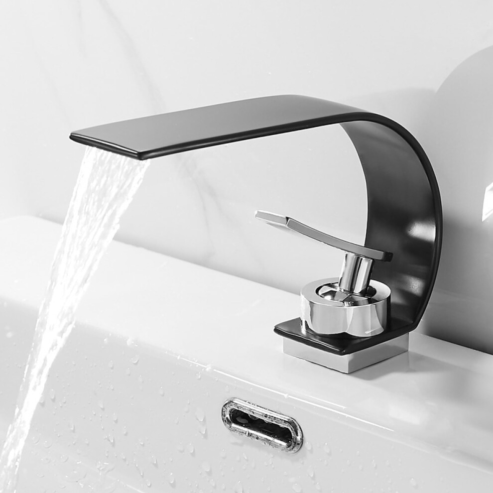 Basin Faucet White Black Gun Gray Finish Hot And Cold Undercounter Washbasin Jewelry Style For Girls 9016109013163