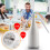 Automatic Fly Fan Lightweight USB Powered Tabletop Bug Protector For Meals Silent Indoor Outdoor Insect Dining 3