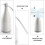 Automatic Fly Fan Lightweight USB Powered Tabletop Bug Protector For Meals Silent Indoor Outdoor Insect Dining 5