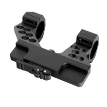 Dual Ring Cantilever Scope Mount For 25.4/30/34mm Tubes With Quick Release Offset Side Base Rail Bracket L 25.4+30mm