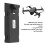 3.7V 2600mAh UAV Battery for E88 E99 Black 3