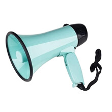 Speaker Megaphone Portable Handheld Bullhorn For Outdoor Tours Green Loud Volume Tour Guide Use