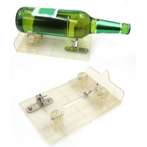Adjustable Glass Cutter Blue Handheld For Bottle Art With Precision Wheel 1