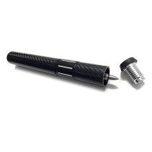 Carbon Fibers Extension Cue Extender For Billiards Butt End Universal Pool Cue Accessories