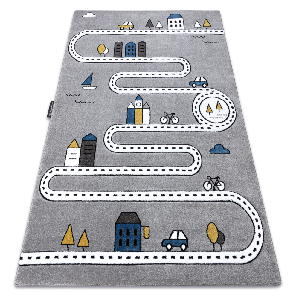 Carpet Petit Street Streets 180X270 Cm Grey Rugsx