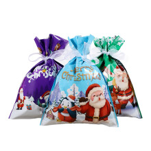 (30pcs) Christmas Gift Bag Christmas Sacks Reusable Present Bag