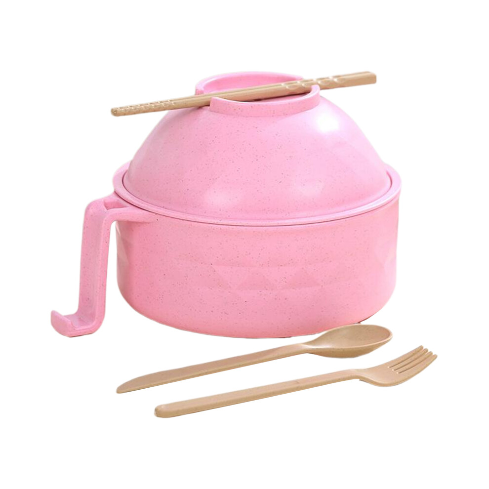 (Pink) Easy-to Drain Bowl For Quick Cooking And Draining Noodles Comfortable-image-OPC-PKP29KH-NEW