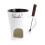 (white) Practical Ceramic Mug Set With Accessories For Parties And Holiday 1