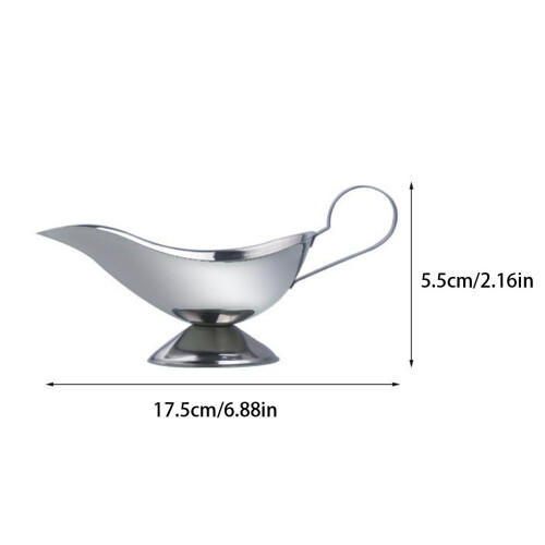(175x55mm) Comfortable Gravy Boat Daily Cooking 1