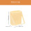 3pcs diy paper fans with bamboo folding for wedding decor 2