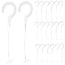 5000 Pcs Labels Tags Hook Glue Needle 5.00x1.00x0.10cm White