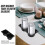 50 Pcs Cup Holder Expander For Car Takeout Holders Coffee Coaster 7