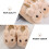 1 Pair Rabbit Skid-Proof Slippers Size15/16 7