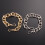 2 Pcs 30cm Chain Straps for Handbags Replacement Golden Silver 9
