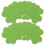 leaf cutouts decoration set for classroom wall and bulletin board 6