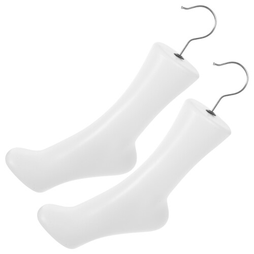 2pcs Female Shoes Filler Display Model Plastic Foot Support 1