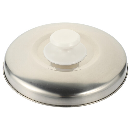 Silver Universal Lid For Pots Practical Design 7.67.61.2in 2