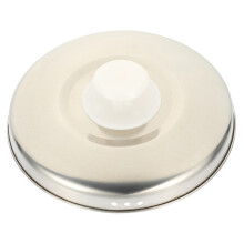 Silver Universal Lid For Pots Practical Design 7.67.61.2in