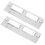 Worgeous  2 Sets Deadbolt Strike Plate Door Lock Accessories 6