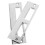 Worgeous  2 Sets Deadbolt Strike Plate Door Lock Accessories 9