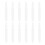 12 Pcs Reflector Patch Deadbolt Door Lock Acrylic Markers Office 10