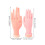 2 Pcs Practice Fake Hands For Nails Realistic Model Manicure Training 2