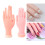 2 Pcs Practice Fake Hands For Nails Realistic Model Manicure Training 1