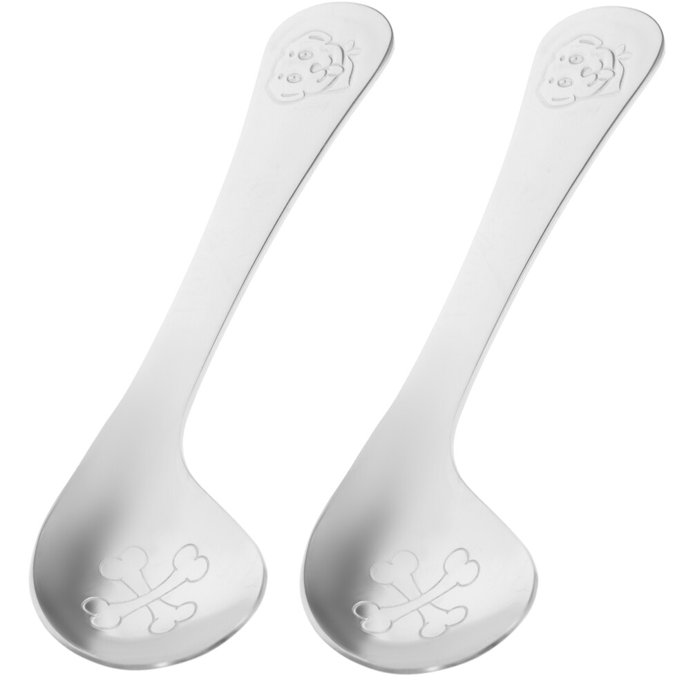 2Pack Self Utensil Spoon Stainless Steel Spoon For Totority