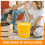 Raindrops 1pcs Heavy Duty Plastic Pails And Buckets For Home Use 5l 7