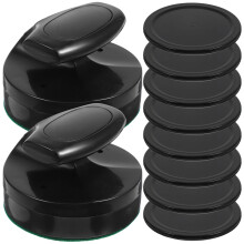 Ice Hockey Pucks And Pushers Abs Black 1 Set