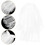 Bow Veil Wedding Multi-Layer White 1set 11