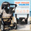 Stroller Organizer With Cup Holder Compact Storage Bag Baby 10