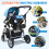 Stroller Organizer With Cup Holder Compact Storage Bag Baby 7